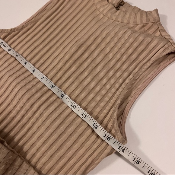 NWT NBD Ribbed Bodycon Cutout Back Dress Sz S - Picture 10 of 12